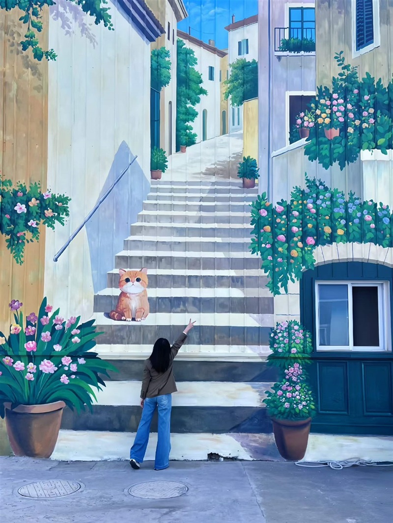 新晋网红打卡地｜罗庄远通巨型涂鸦墙，随手一拍即大片#24169