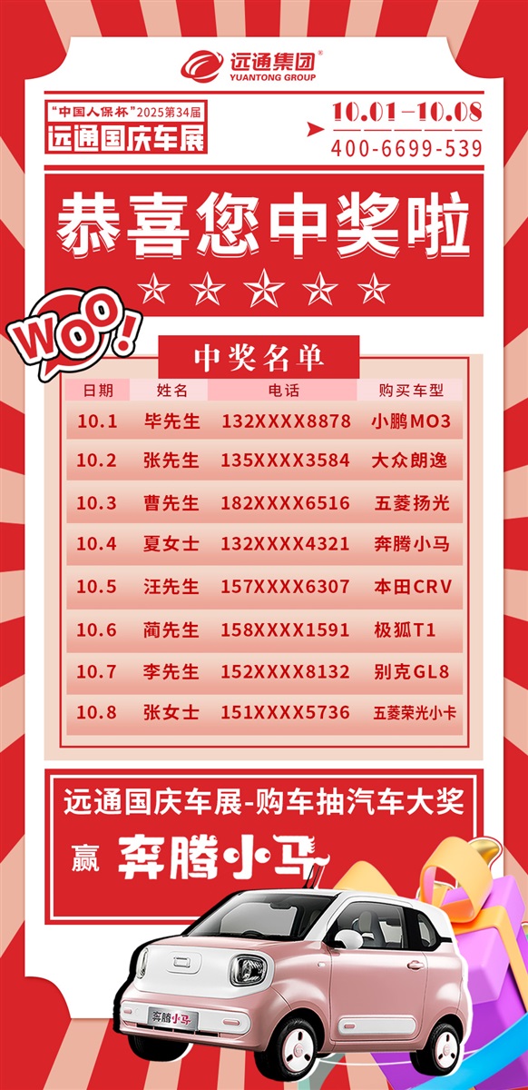 第三十四届远通国庆车展圆满落幕！#13116