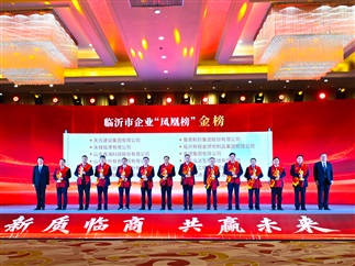 远通集团再次荣登临沂市企业“凤凰金榜”
